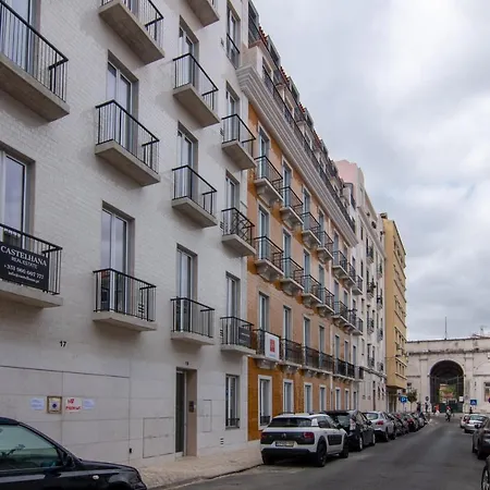 Bright 1 Bdr W/ Pool View By Lovelystay Apartamento Lisboa